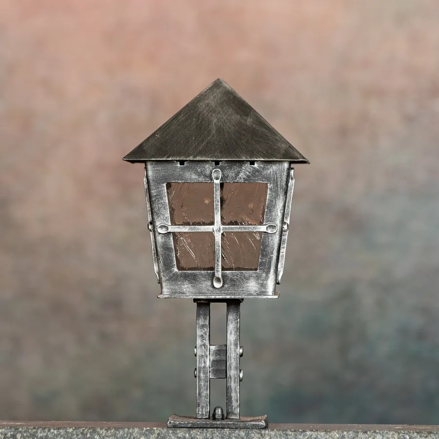 Kärnten Laterne, Cross, Silber patiniert