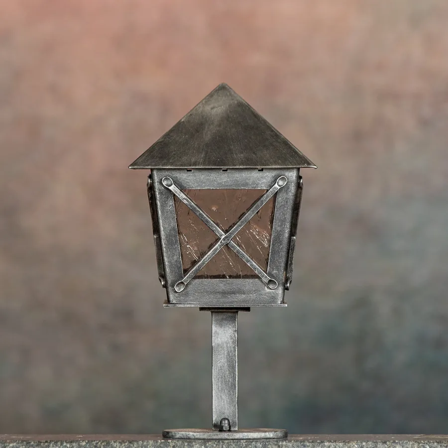 Rosenheim Laterne, X, Silber patiniert