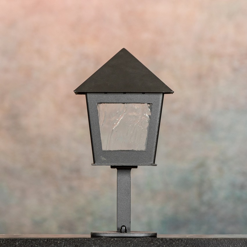 Rosenheim Grablaternen: Glas, Schwarz matt